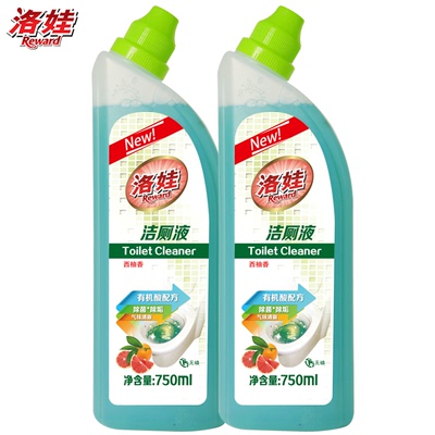 洛娃有机酸洁厕灵马桶清洁剂750ml*2