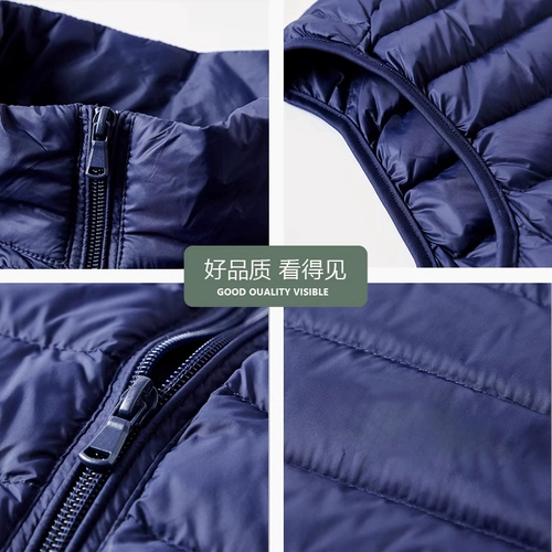 JEEP SPIRIT Осенний жилет с пухом, мужская куртка для отдыха