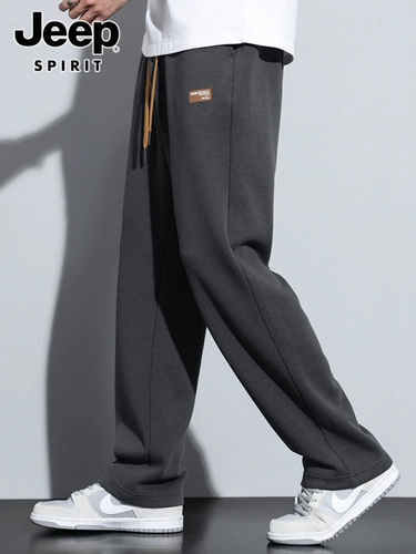 Jeep, мужской джип, летние тонкие штаны, свободный прямой крой