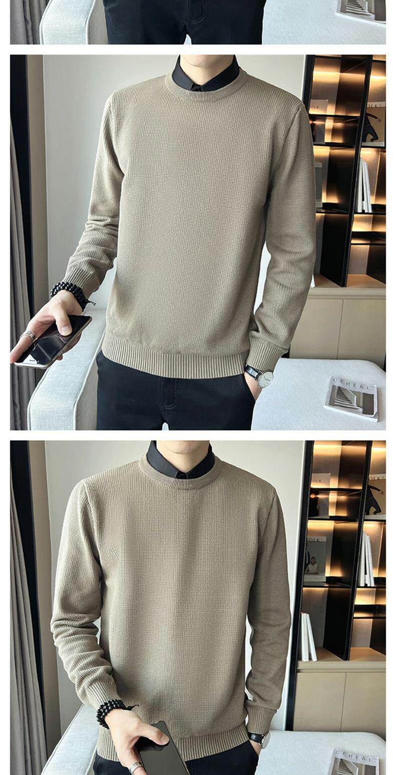 Джип, трикотажная рубашка, мужской демисезонный свитер, элитный трикотажный комплект, облегающий крой, стиль jeep spirit 