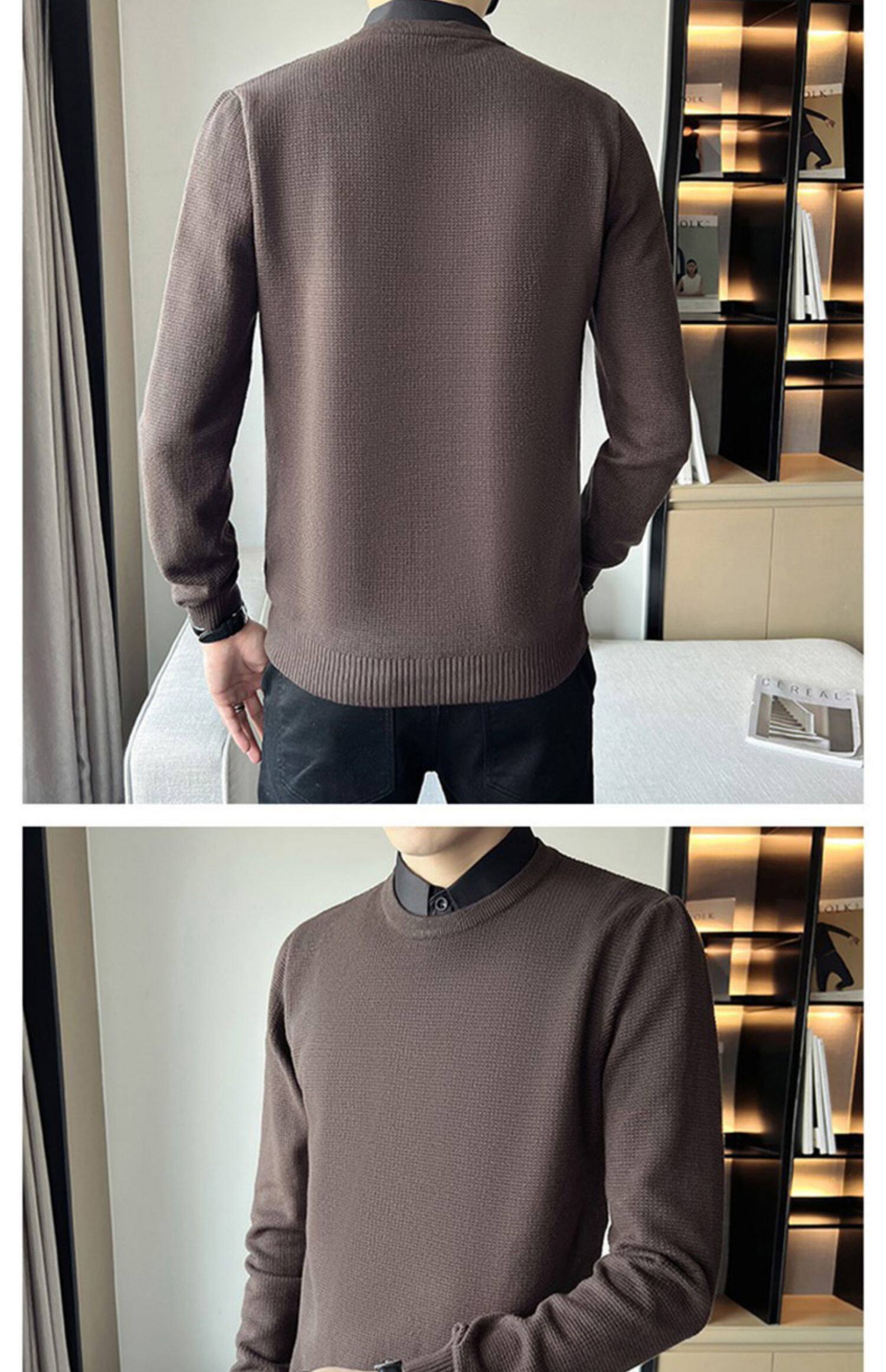 Джип, трикотажная рубашка, мужской демисезонный свитер, элитный трикотажный комплект, облегающий крой, стиль jeep spirit 