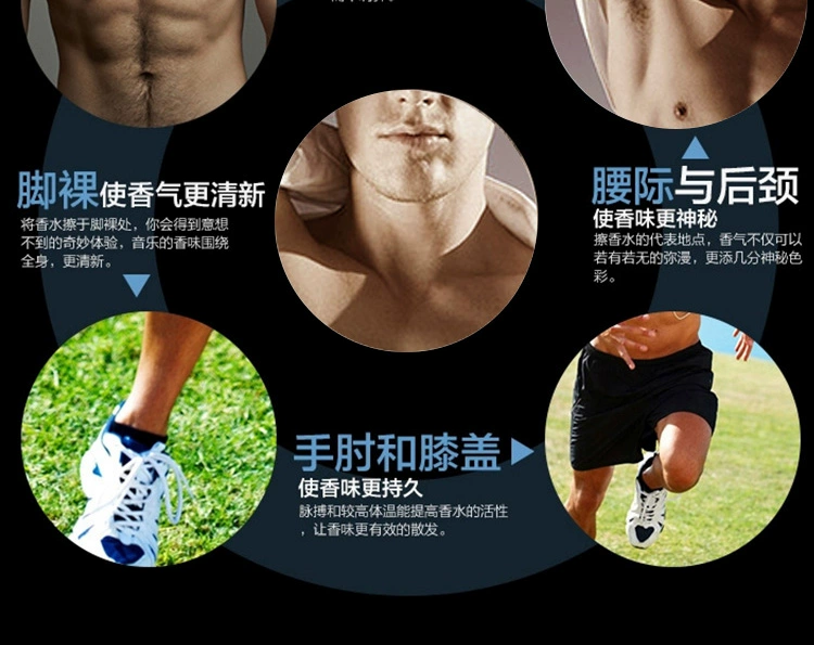 Nước hoa nam kéo dài hương thơm nhẹ nước hoa tươi người đàn ông hương vị đại dương thể thao sinh viên nước hoa quà tặng sinh nhật nam - Nước hoa