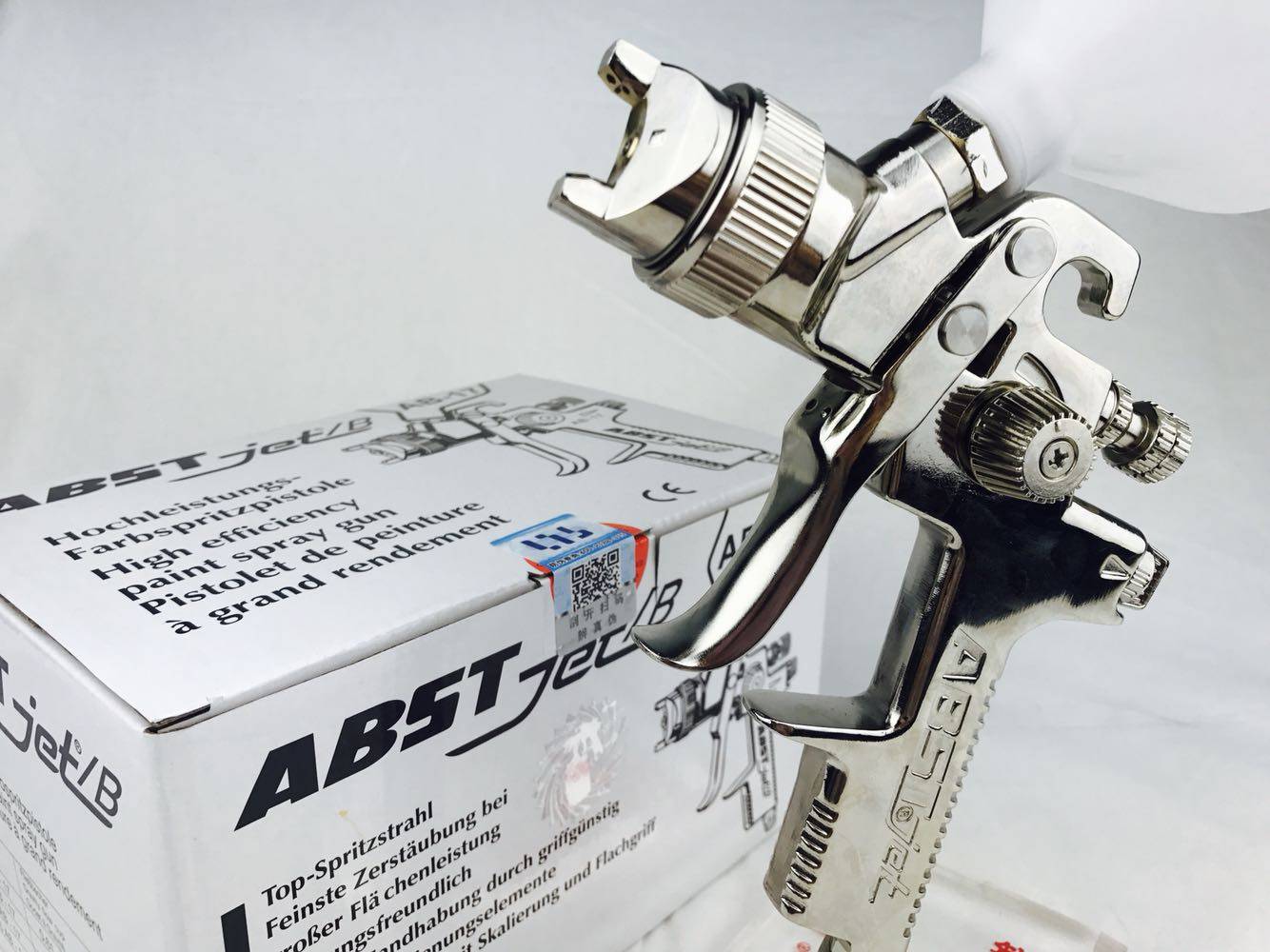 ABST Pro Primer Finish Paint Spray Guns 1 4 1 7 0 Caliber Upper Pot Lower Pot Car Paint Paint Gun