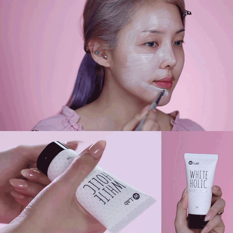 Hàn Quốc W.Lab Snow White Su Yan Cream WLAB Speed ​​White Cream Makeup Pre-sữa Làm sáng dưỡng ẩm Cách ly dưỡng ẩm Lười biếng kem che mụn