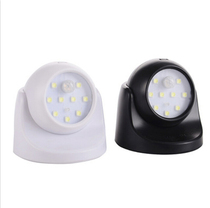 LED dual-induction light control human body sensing energy-saving lamp