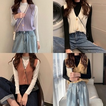 super shopping super mall wear vest half high collar knitted base shirt six princess shop looking for wardrobe