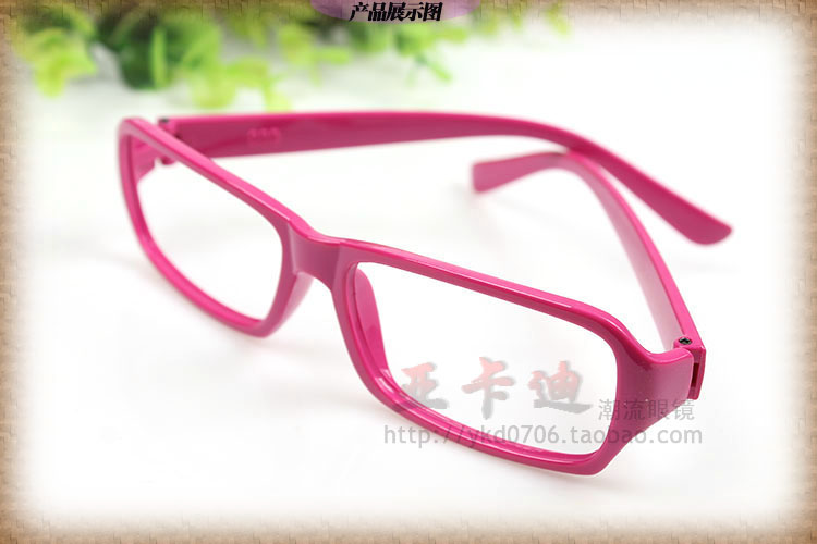 Phiên bản Hàn Quốc của kính vuông nhỏ retro kính nam và nữ không chính thống kính gọng kính gọng kính thời trang cổ điển kính chống tia uv