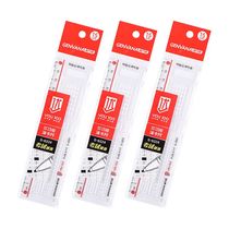 Jin Wannan 6324 15cm student exam painted caliper drawing tool student office transparent stationery ruler