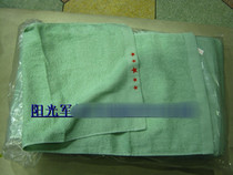 New towel light green cotton towel military green towel Red Five Star towel
