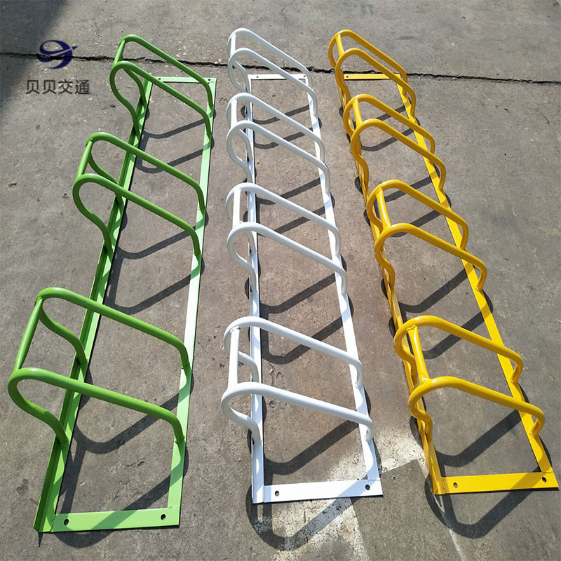 Non-motor vehicle parking rack electric vehicle card rack bicycle card rack spiral circle parking space