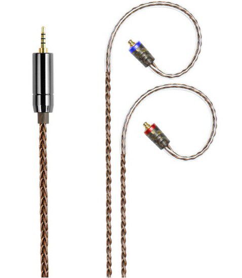 Shanling EL1 headphone upgrade line eight-stranded high-purity single crystal copper EL1-44B (2 5-4 4 balance line)