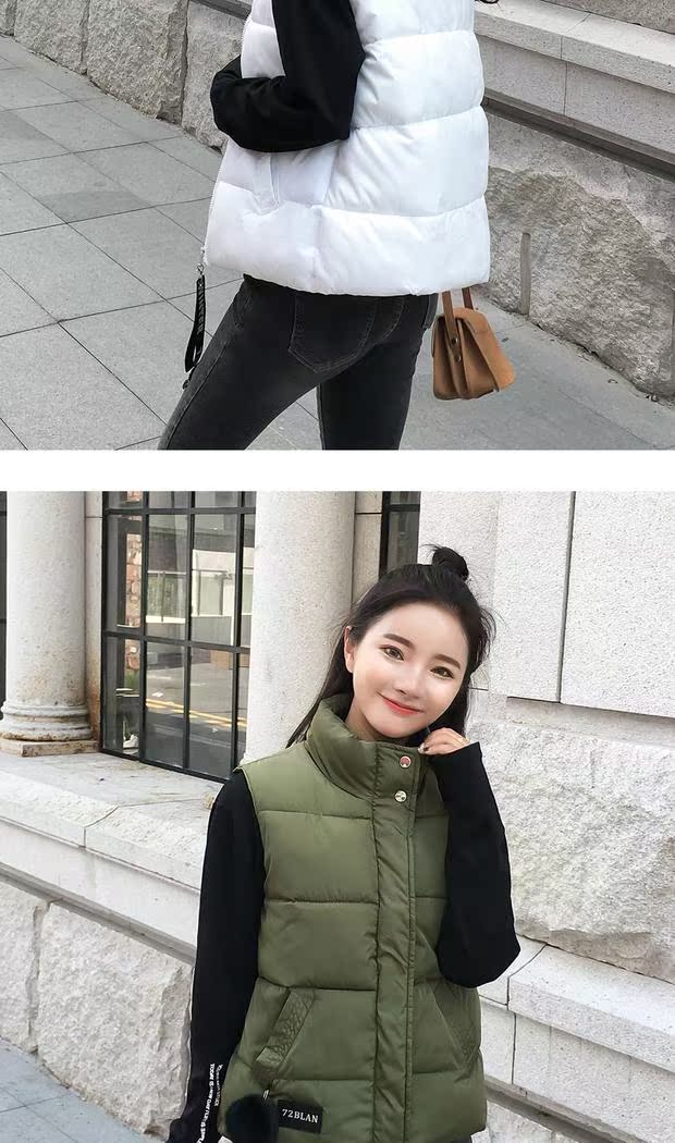 Áo vest cotton mới 2018 nữ mùa thu đông áo gile vest nữ trung niên