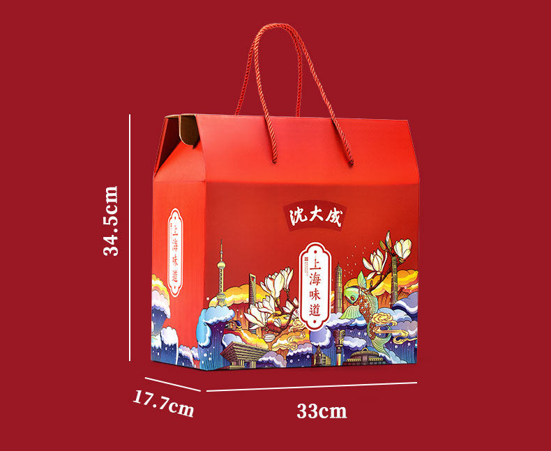 中华老字号 沈大成 国潮熟食大礼包 7斤+ 图15