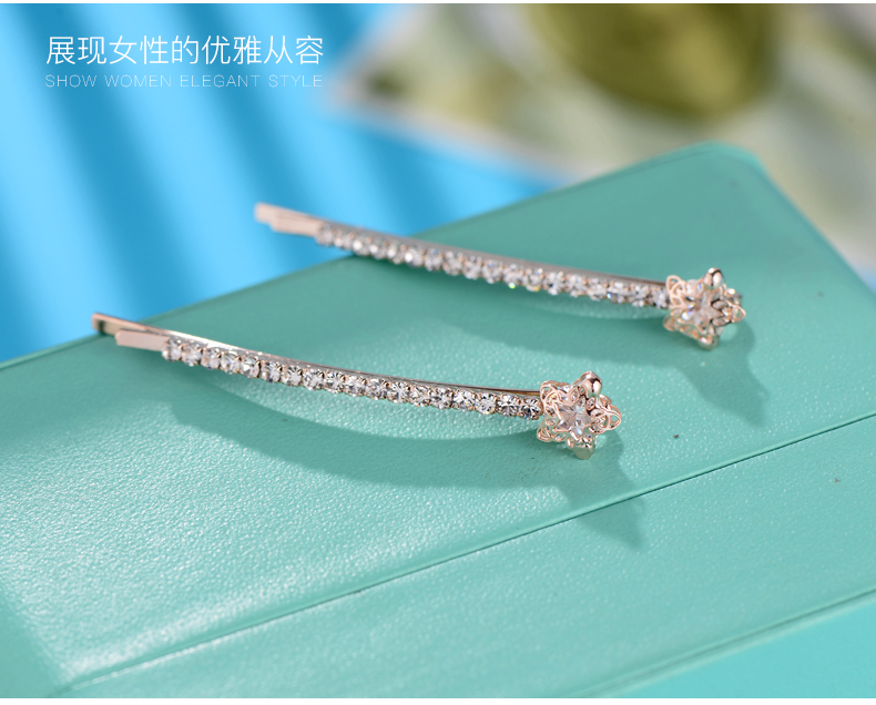 Bark cỏ ong trên clip kẹp tóc kẹp tóc kẹp tóc clip đầu clip trước bangs clip phụ kiện tóc Hàn Quốc kẹp tóc trang sức - Phụ kiện tóc cài tóc cô dâu