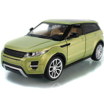 Simulation alloy 1:32 Land Rover Evoque Range Rover off-road SUV sound and light return force car model childrens toys
