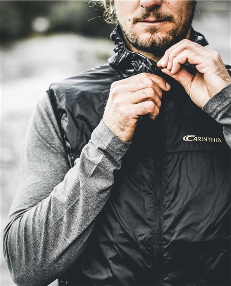 Carinthia Carrencia TLG-VEST ultra-light Tactical Machia G cotton padded with cap cardiovert cotton clothing