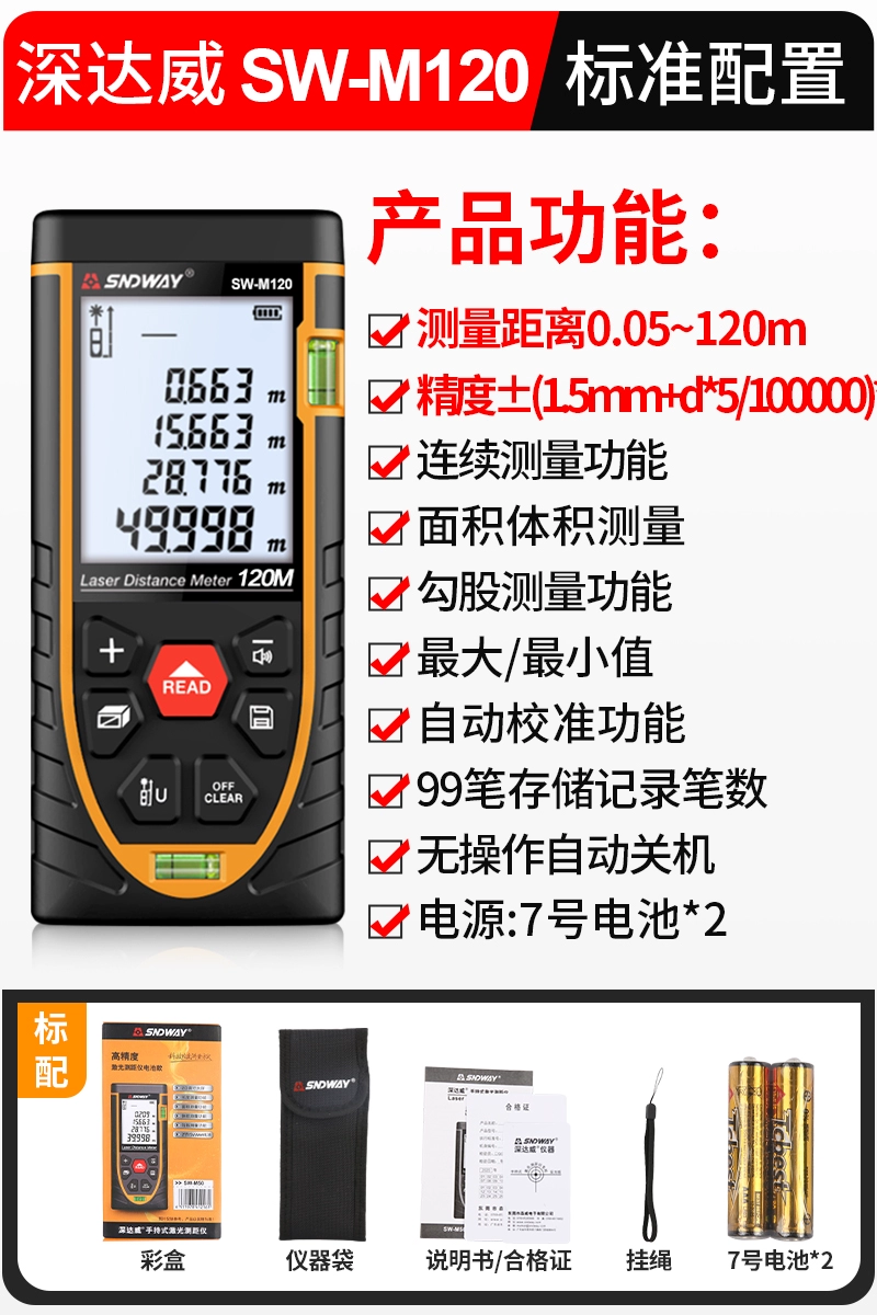 máy đo khoảng cách bosch glm 50 Shendawei Đo Khoảng Cách Bằng Laser Hồng Ngoại Độ Chính Xác Cao Thước Điện Tử Laser Thước Cầm Tay Đo Khoảng Cách Phòng Dụng Cụ Đo máy đo khoảng cách ls650 máy đo khoảng cách mileseey Máy đo khoảng cách