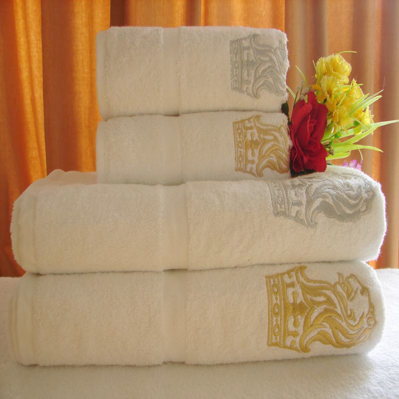 The 5-star Ritz-Carlton White Set Towel Towels Couples Pure Cotton Thicken absorbent water