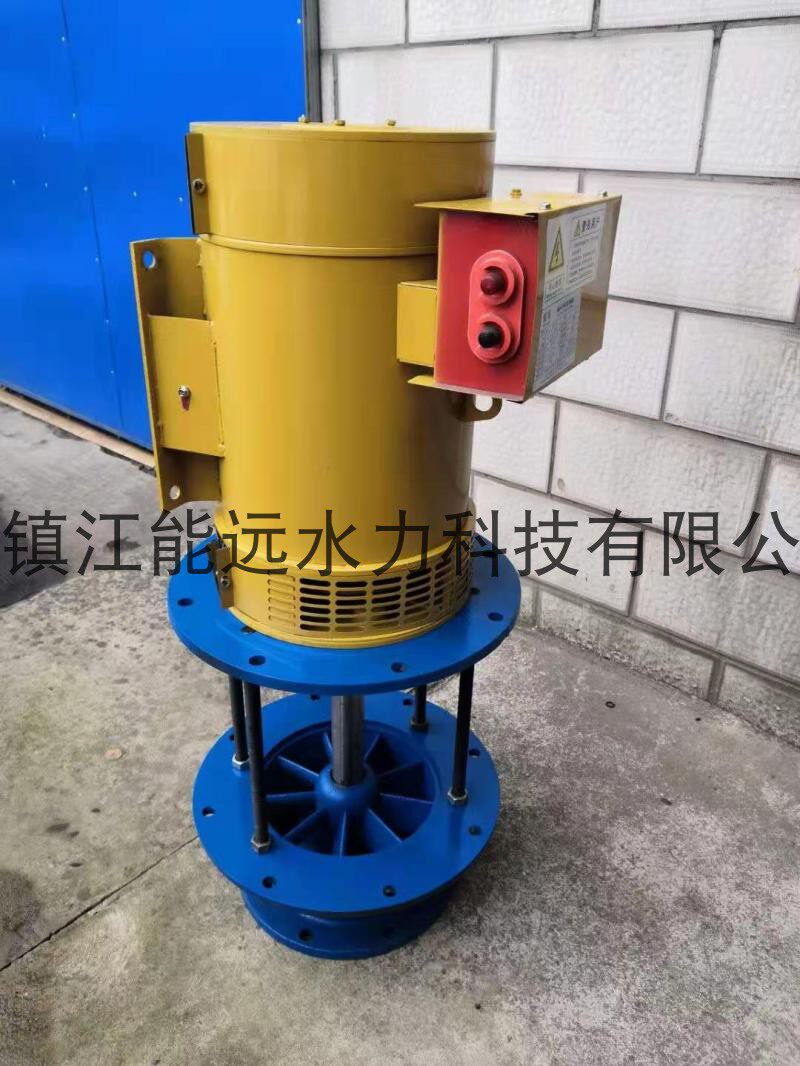 10KW3m tap nullah axial flow full copper wire foot power excitation hydro-generator automatic voltage stabilization