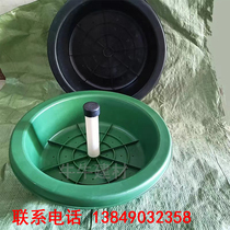 Lawn manhole cover grass planting invisible manhole cover plastic inspection manhole cover sunken PE manhole cover round green black