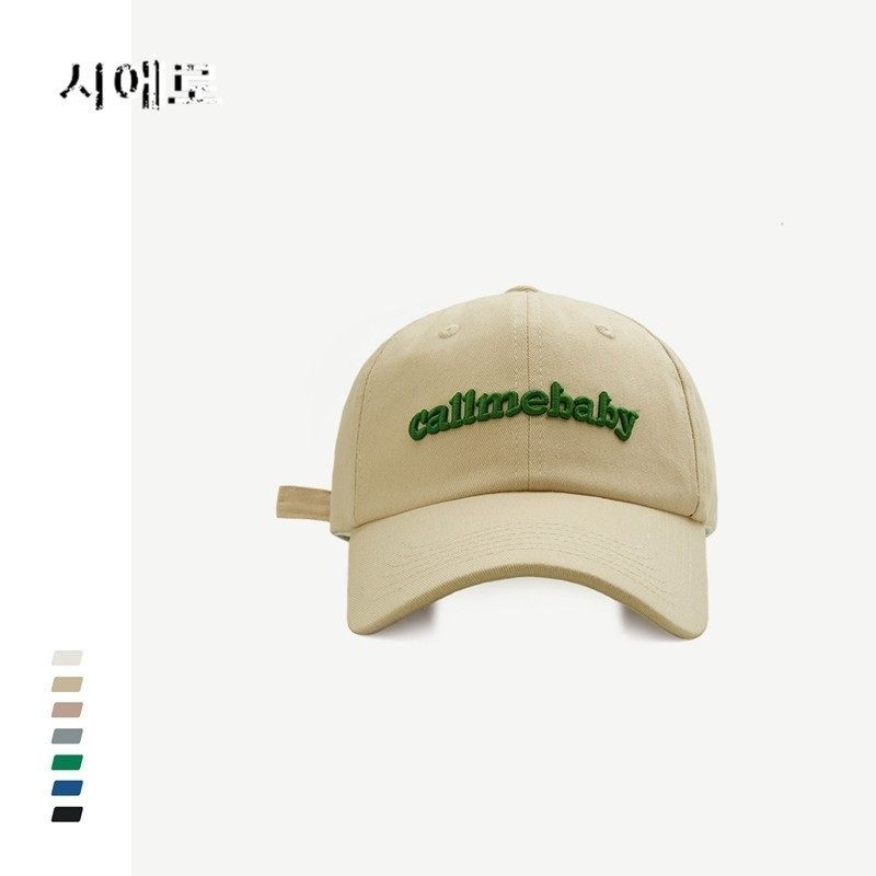 Корейский модный бренд hat female ins, корейская версия callmebaby, такая же бейсболка, повседневная кепка с надписью travel Изображение 1