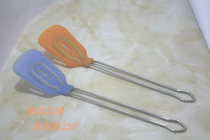  German silicone shovel leakage shovel Non-stick shovel Silicone spatula fried fish shovel Cooking shovel High temperature resistant protective coating