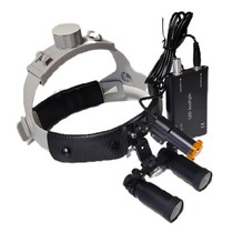 Dental medical head-mounted oral magnifying glass for dentistry otolaryngology surgery cosmetic plastic surgery headlight microscope
