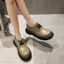 Small leather shoes women Summer thin workplace 2021 New loafers spring and summer black soft bottom leather single shoes