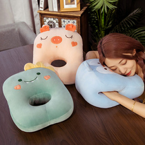 Office Groveling Sleeping Pillow Children Sleeping Theorator Groveling Pillow Students Nap Pillow Girls Cuddler Girls Holding Back Cushions For Lunch Break