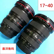 Ống kính máy ảnh Canon 17-40mm f / 4 vòng tròn đỏ 1740 Ống kính máy ảnh DSLR 18-200 24-105 cũ