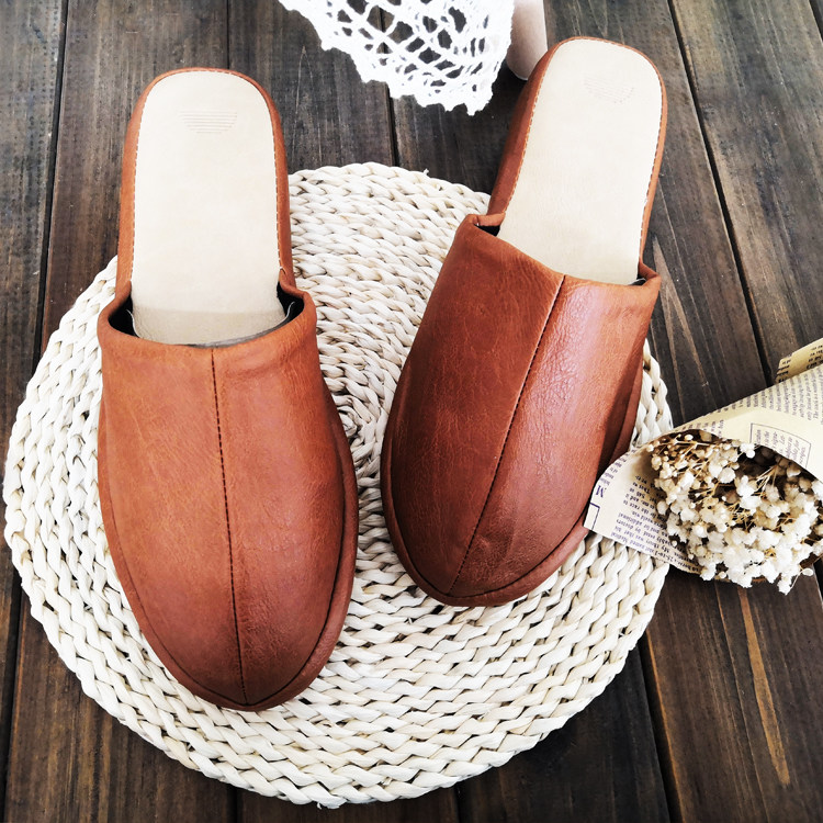 Nordic Day Style High Heel Cortex Home Slippers Indoor Floor Slope Heel Lady Shoes