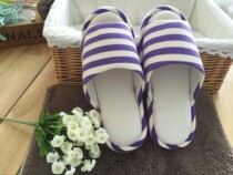Outer seam low rebound memory cotton comfortable home slippers for women