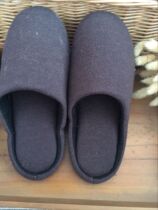 Comfortable soft bottom solid color home slippers