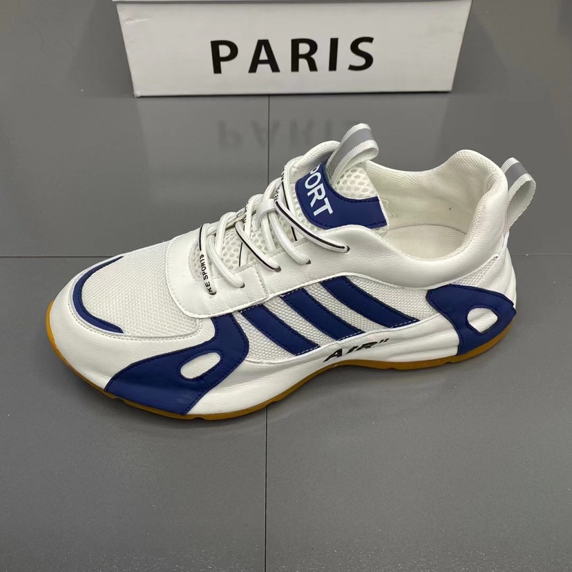 Men's shoes 2022 new summer breathable white shoes Korean version all-match thick-soled dad shoes mesh sports casual trendy shoes