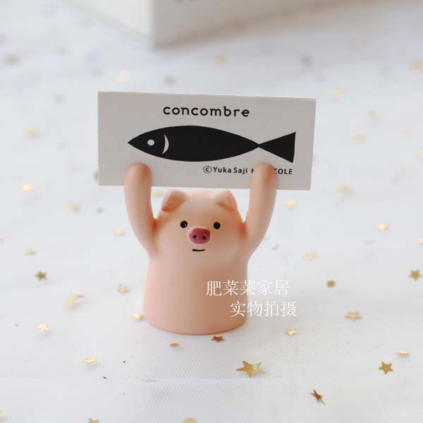 Cửa hàng tạp hóa kiểu Zakka của Nhật Bản decole Zhaofu lợn nuôi lợn Đồ trang trí lợn dễ thương Quà tặng năm mới - Trang trí nội thất trang tri phong khach dep