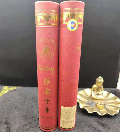 Tibet's Sakya Temple Purchase of Saab one thousand Mou Tibetan Artisanal Thread Fragrant 2 cylinder Lassa straight hair