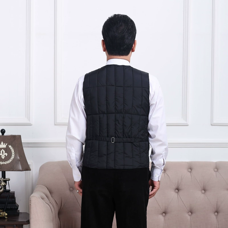 Đặc biệt hàng ngày mùa thu và mùa đông mô hình người đàn ông trung niên của kích thước lớn cotton vest vest vai chất béo cha cha ấm vest xuống cotton