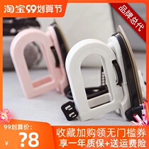DULLBEAR electric shock bear small mini handheld electric iron Home portable folding travel clothes hanging ironing machine