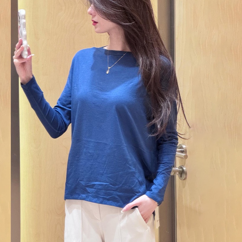 Back in Actln Cotton-Blend Sports Long-Sleeve T-Shirt Hits My Sweet Spot, the Highlight Is on the Back, I Really Like It!