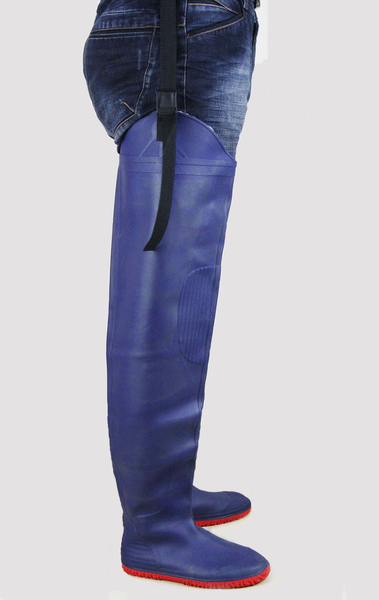 Trên đầu gối ống cao nam giới và phụ nữ mưa khởi động mưa khởi động phẳng mềm lĩnh vực nước giày vớ ghép giày giày đánh cá tham gia dưới nước giày ủng bọc giày đi mưa