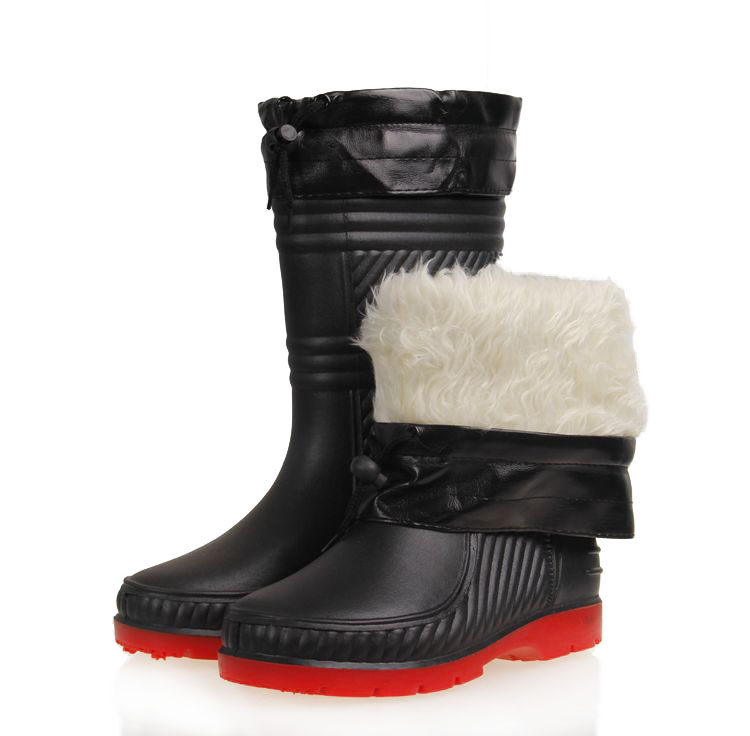 Chaussures - bottes caoutchouc homme pour hiver - semelle tendon - Ref 960610 Image 26