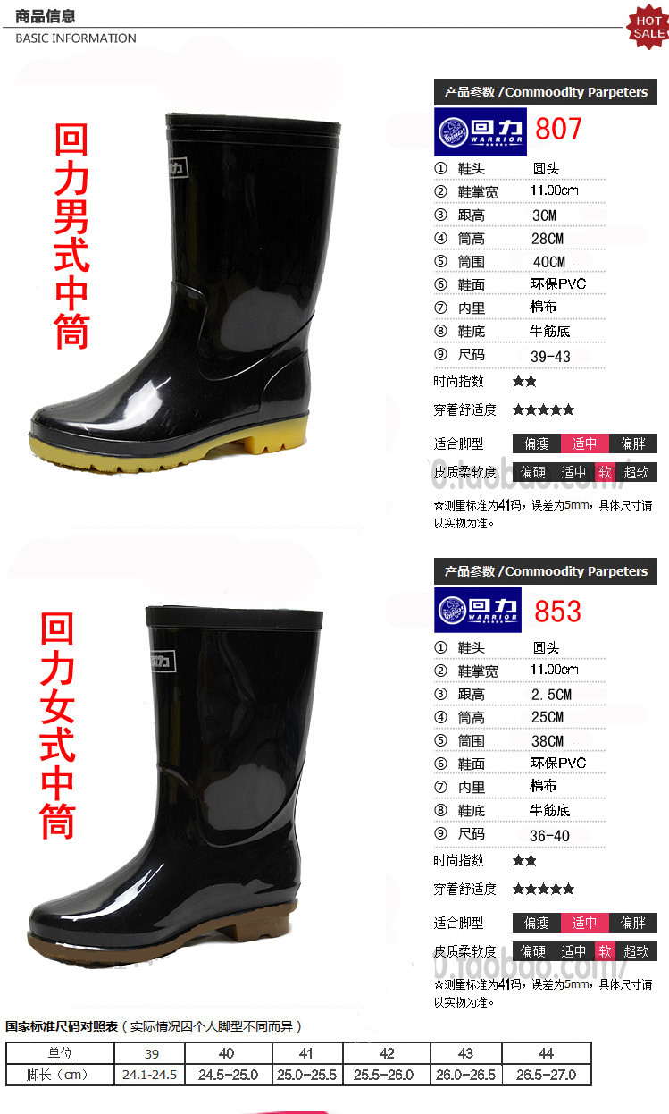 Chaussures en caoutchouc - Ref 942069 Image 5