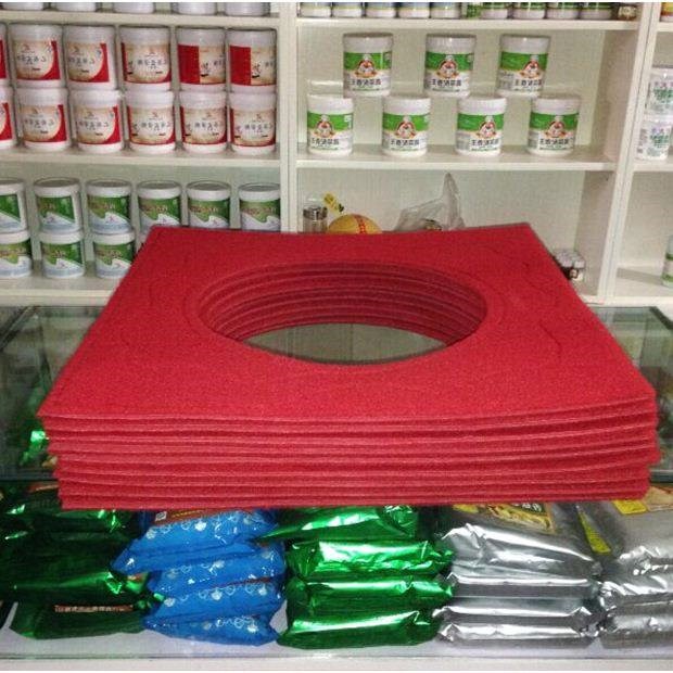 Gasket Steam oven steamer thickened leak-proof double layer leak-proof red steam air cushion non-porous carpet material energy-saving 