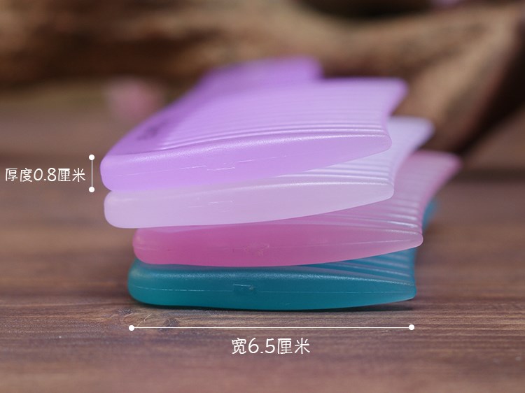 Large tooth comb Wide tooth comb Plastic large curly hair comb special anti-static plastic matte household