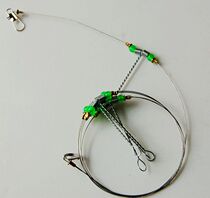 Anti-winding steel wire balance bracket string hook fruit fish hook ginkgo Huangshan fish hook pole type fishing group