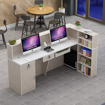  Cashier Reception desk Front desk table Bar counter Supermarket Convenience store Corner cashier