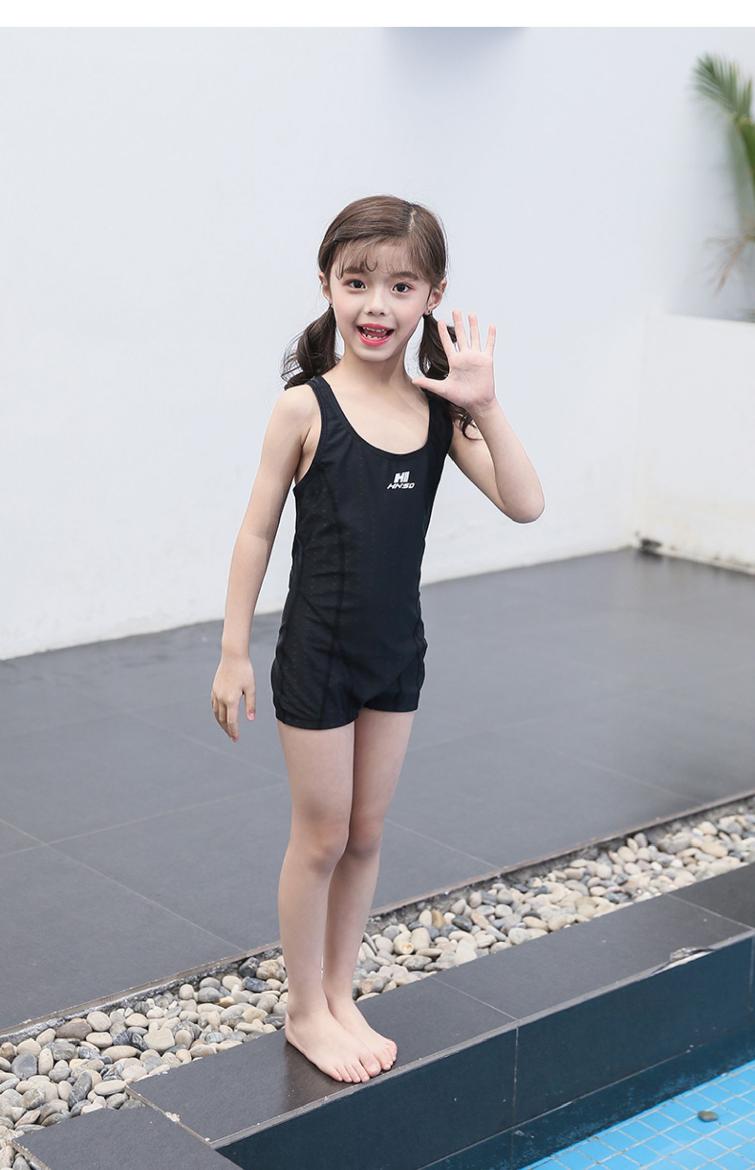 Đồ bơi trẻ em chuyên nghiệp của Hennaston - Bộ đồ bơi của Kid áo bơi trẻ em