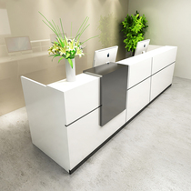 Company-style front desk reception desk desk simple modern front desk welcome desk desk desk desk office furniture