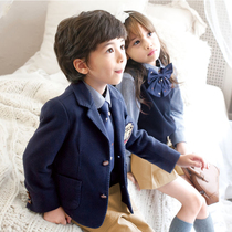  Kindergarten garden suit Performance suit Performance suit Childrens host suit Suit Primary school school uniform recitation chorus suit