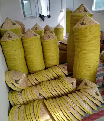 Special offer sale Hainan bamboo woven hat hat dance hat small sea dance props children's Red Army hat